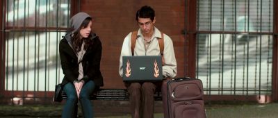 Why do you have flames on your Iaptop - Safety Not Guaranteed