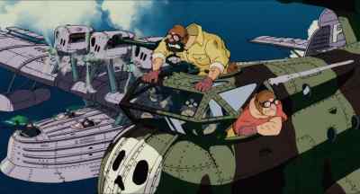 Why do we have to fly with
that bunch of losers? - Porco Rosso