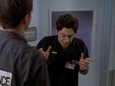 Why do you have to jump out and scare me all the time - Scrubs