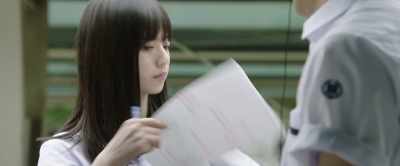 Why do you keep poking me with that? - You Are the Apple of My Eye