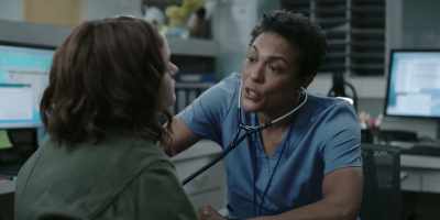 Why do you need to talk
to Doris so bad?
It's just-- - The In Between