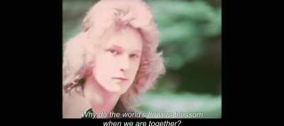 Why do the world's flowers blossom
when we are together? - The Most Beautiful Boy in the World