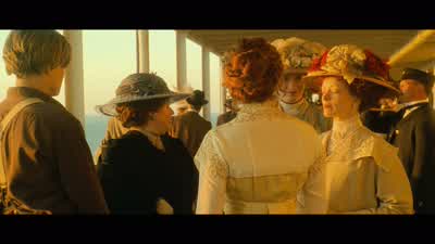 Why do they always insist on announcing dinnerlike a damn cavalry charge - Titanic