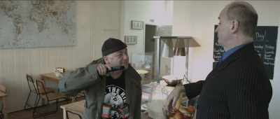 Why do you think I'm
pointing a gun in your face? - Dan Hawk Psychic Detective