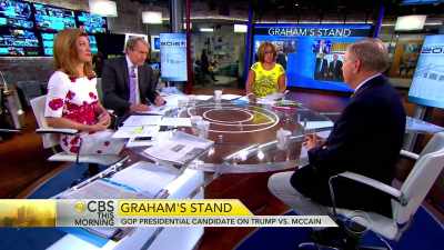 - Why do you think,
Senator Graham, then, - Trump: The Art of the Insult