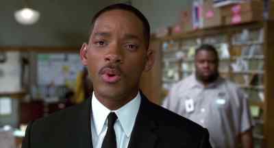 Why do you think you're
so comfortable here? - Men in Black II