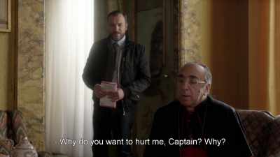 -Why do you want to hurt me, captain? Why? - The Young Pope