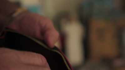 Why does Q choose a pen,
of all things, - Q: Into the Storm