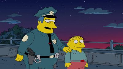 Why does the moon need sunglasses? - The Simpsons