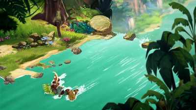 Why does that waterfall
always show up at the worst time? - Gigantosaurus