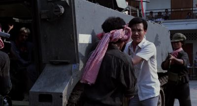 Why doesn't he get his ass in here He's trying to get in - The Killing Fields
