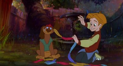 Why don't you ask him yourself - All Dogs Go to Heaven 2