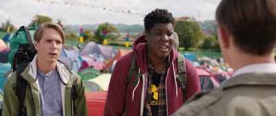 - Why don't you camp here?
- Oh, er... I don't know. - The Festival