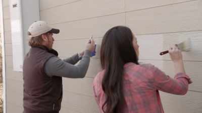 Why don't you do
a sample over there - Fixer Upper: Behind the Design
