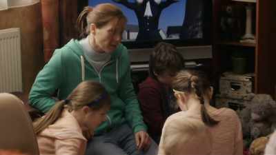 Why don't you do the same as her?
Find a dinosaur. - The Moorside
