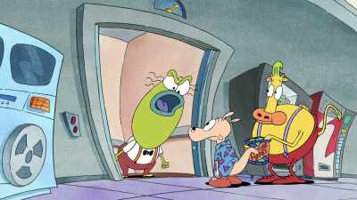Why don't you go back to the '90s,
where you belong? - Rocko's Modern Life: Static Cling