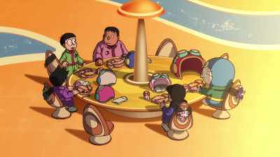 Why don't we go home soon? - Doraemon the Movie: Nobita's Sky Utopia