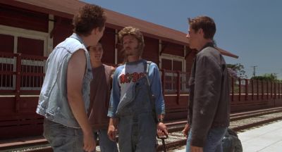 Why don't you go practice falling down I'll be there in a minute - Joe Dirt