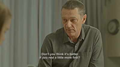 - Why don't you go up there?
- No. - Bordertown