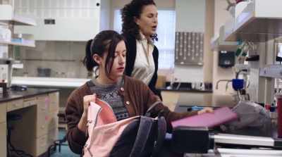 - Why don't you help
me get ready for class - Banging Lanie