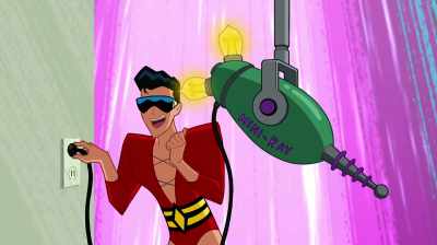 Why don't I just get
up on that ship, - Justice League Action