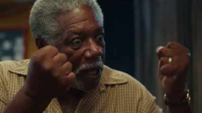 Why don't we just cut the
games and throw down clown? - Domino: Battle of the Bones