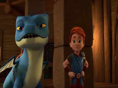 - Why don't you lead the way, Aggro?
- Really? - Dragons: Rescue Riders