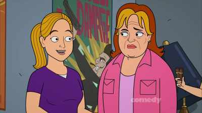 Why don't we leave the TV
off for now and enjoy a cigar - Corner Gas Animated