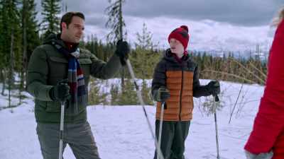 Why don't we let Gwen
get stuck in the snow here - Snowy with a Chance of Christmas