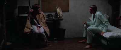 Why don't you lie down here? Sleep here. - Klute