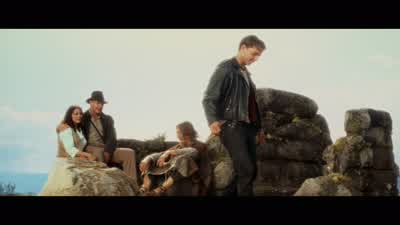 Why don't you stick around juniorI don't know Why didn't you dadSomewhere your grandpa is laughing - Indiana Jones and the Kingdom of the Crystal Skull