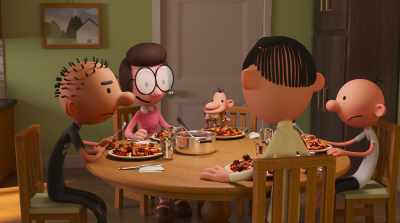 Why don't you tell him
what he can expect on his first day? - Diary of a Wimpy Kid