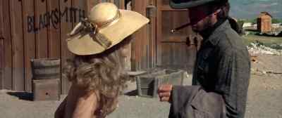 Why don't you watch where you're going?
Look at this. It's ruined. - High Plains Drifter
