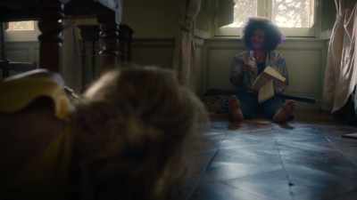 Why don't we...?
Stop talking! Just... - Murder in Provence