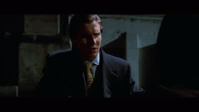 Why don't you get a job? - American Psycho