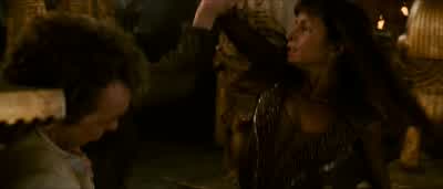 Why don't you pick on somebody your own size? - The Mummy Returns