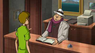 Why don't you
sign our guest book, - Scooby-Doo! Return to Zombie Island
