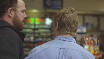 Why don't you, uh,
go pick out a drink. One. - The OA