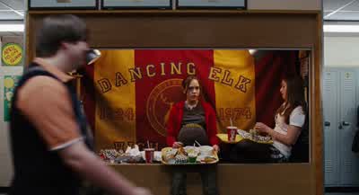 Why is everyone always staring at meWell you are kind of convex you knowWhoa uhWho's been doing their geometry homework for onceI have no choiceKeith's been grading me like so hard latelyDo not call Mr Connors KeithWhy'Cause my barf reflex is really - Juno