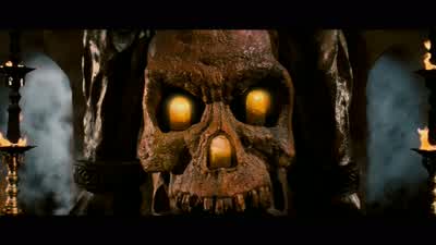 Why they glow like that? - Indiana Jones and the Temple of Doom