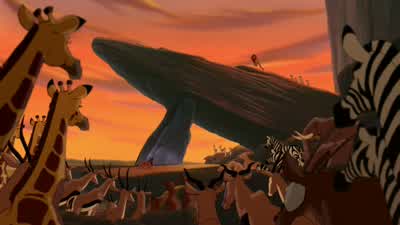 Why have you come backSimba I had nothing to do withYou don't belong herePlease I ask your forgivenessDaddy please Listen to himSilence When you first came here you asked for judgmentAnd I pass it nowExile No - The Lion King 2: Simba's Pride