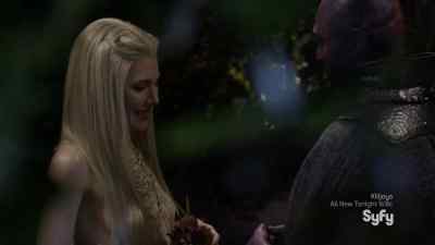 Why have you really come here,
my lovely little show-off? - Defiance