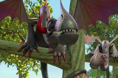 - Why is he here again?
- He's my cousin. I have to bring him. - Dragons: Rescue Riders