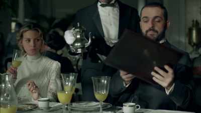 Why? I think it's time we
find out who she's seeing. - Grand Hotel