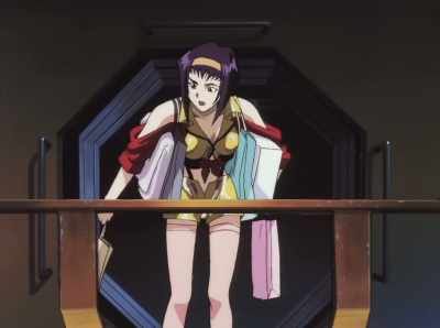 Why is this door so small?
You can hardly get through. - Cowboy Bebop