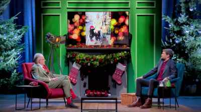 "Why is this Gestapo agent
pushing my pram?" - Jack Whitehall: Christmas with my Father
