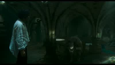 Why is he chained here? - Frankenstein