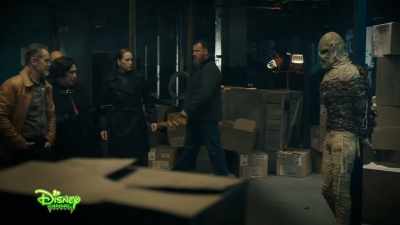 Why isn't it in the coffin?
And why is it in chains? - Under Wraps