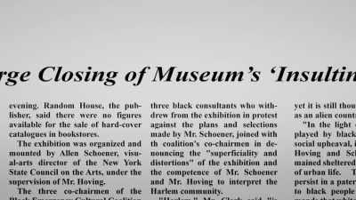 Why? It was not authored
by anyone who looked like - Black Art: In the Absence of Light