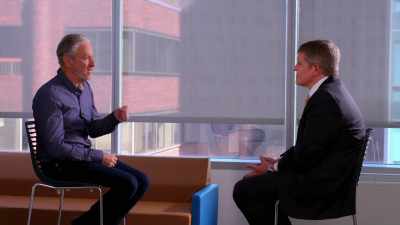 Why is law enforcement not taking the lead - The Problem With Jon Stewart